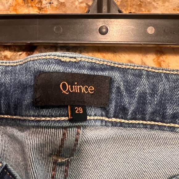 Quince Bella Stretch Wide Leg High RiseJeans - Size 29 NWT - Picture 3 of 5